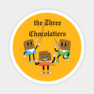 Lispe Chocolate Three Chocolatiers Funny Magnet